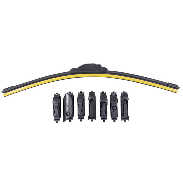 14-28 Zoll Auto-Rahmenlose Geräuscharme Gummiwischer Multifunktion Universal Auto Front Windschutzscheibe Regenwischer Klinge